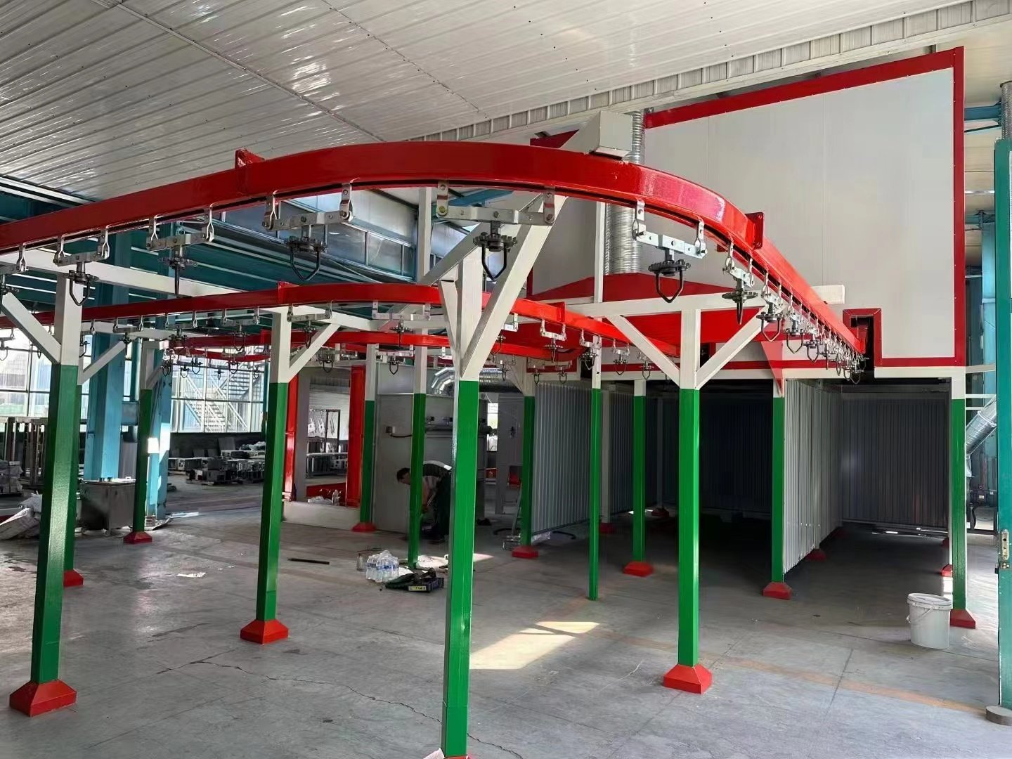 powder coating line