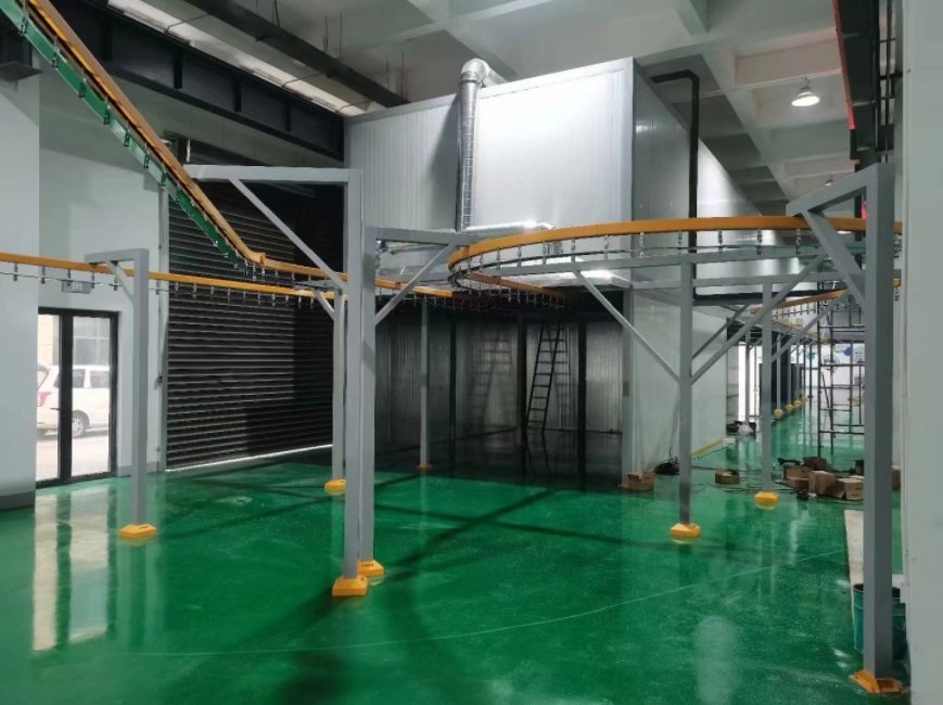 What dust removal system is best for electrostatic powder spraying?